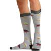 Cherokee Men’s Compression Socks, 10-15 mmHg Knee High, Colorful Print, Lightweight, 1 Pair Pack – MPRINTSUPPORT(Bbq All Day)
