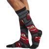 Cherokee Men’s Compression Socks, 10-15 mmHg Knee High, Colorful Print, Lightweight, 1 Pair Pack – MPRINTSUPPORT(Keepin’ Up)