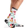 Cherokee Men’s Compression Socks, 10-15 mmHg Knee High, Colorful Print, Lightweight, 1 Pair Pack – MPRINTSUPPORT(Pizza Me)