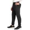Cherokee Men’s Jogger Modern fit mid-Rise Pull-on Bottoms with 6 Pockets and Elastic Waistband WW251(Black)