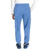 Cherokee Men’s Jogger Modern fit mid-Rise Pull-on Bottoms with 6 Pockets and Elastic Waistband WW251(Ciel)