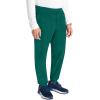 Cherokee Men’s Jogger Modern fit mid-Rise Pull-on Bottoms with 6 Pockets and Elastic Waistband WW251(Hunter Green)