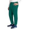 Cherokee Men’s Jogger Modern fit mid-Rise Pull-on Bottoms with 6 Pockets and Elastic Waistband WW251(Hunter Green)
