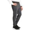 Cherokee Men’s Jogger Modern fit mid-Rise Pull-on Bottoms with 6 Pockets and Elastic Waistband WW251(Pewter)