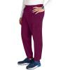 Cherokee Men’s Jogger Modern fit mid-Rise Pull-on Bottoms with 6 Pockets and Elastic Waistband WW251(Wine)