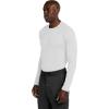 Cherokee Men’s Long Sleeve Underscrub Tee Modern T-Shirt with Crew Neck – CK807(Black / White – 2 Pack)