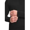 Cherokee Men’s Long Sleeve Underscrub Tee Modern T-Shirt with Crew Neck – CK807(Black)