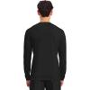 Cherokee Men’s Long Sleeve Underscrub Tee Modern T-Shirt with Crew Neck – CK807(Black)