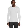 Cherokee Men’s Long Sleeve Underscrub Tee Modern T-Shirt with Crew Neck – CK807(Navy / White – 2 Pack)