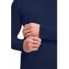 Cherokee Men’s Long Sleeve Underscrub Tee Modern T-Shirt with Crew Neck – CK807(Navy)