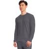 Cherokee Men’s Long Sleeve Underscrub Tee Modern T-Shirt with Crew Neck – CK807(Pewter – 2 Pack)
