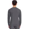 Cherokee Men’s Long Sleeve Underscrub Tee Modern T-Shirt with Crew Neck – CK807(Pewter)