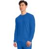 Cherokee Men’s Long Sleeve Underscrub Tee Modern T-Shirt with Crew Neck – CK807(Royal)