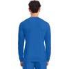 Cherokee Men’s Long Sleeve Underscrub Tee Modern T-Shirt with Crew Neck – CK807(Royal)