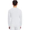 Cherokee Men’s Long Sleeve Underscrub Tee Modern T-Shirt with Crew Neck – CK807(White)