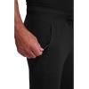 Cherokee Mens Mid Rise Jogger Scrub Pants with Zipper Cargo Pocket 360 Stretch Moisture Wicking PROTX2 Fabric – CK004A(Black)