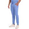 Cherokee Mens Mid Rise Jogger Scrub Pants with Zipper Cargo Pocket 360 Stretch Moisture Wicking PROTX2 Fabric – CK004A(Ciel)