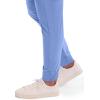 Cherokee Mens Mid Rise Jogger Scrub Pants with Zipper Cargo Pocket 360 Stretch Moisture Wicking PROTX2 Fabric – CK004A(Ciel Blue)