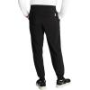 Cherokee Men’s Pull-on Jogger with 5 Pockets, Elastic Waistband, Front Leg Seams and Rib-Knit Cuffs – CK224A(Black)