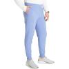Cherokee Men’s Pull-on Jogger with 5 Pockets, Elastic Waistband, Front Leg Seams and Rib-Knit Cuffs – CK224A(Ciel)