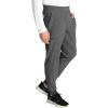 Cherokee Men’s Pull-on Jogger with 5 Pockets, Elastic Waistband, Front Leg Seams and Rib-Knit Cuffs – CK224A(Heather Pewter)