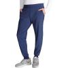 Cherokee Men’s Pull-on Jogger with 5 Pockets, Elastic Waistband, Front Leg Seams and Rib-Knit Cuffs – CK224A(Navy)