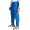 Cherokee Men’s Pull-on Jogger with 5 Pockets, Elastic Waistband, Front Leg Seams and Rib-Knit Cuffs – CK224A(Royal)
