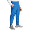 Cherokee Men’s Pull-on Jogger with 5 Pockets, Elastic Waistband, Front Leg Seams and Rib-Knit Cuffs – CK224A(Royal)