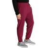 Cherokee Men’s Pull-on Jogger with 5 Pockets, Elastic Waistband, Front Leg Seams and Rib-Knit Cuffs – CK224A(Wine)