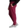 Cherokee Men’s Pull-on Jogger with 5 Pockets, Elastic Waistband, Front Leg Seams and Rib-Knit Cuffs – CK224A(Wine)