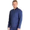 Cherokee Men’s Scrub Jacket, Zip Front Stand-Up Collar and Snap at The Neck Closure – CK329A(Navy)