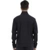 Cherokee Mens Scrub Jacket with a Standard Collar, Zipper Front and 4 Pockets CK399(Black)