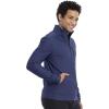 Cherokee Mens Scrub Jacket with a Standard Collar, Zipper Front and 4 Pockets CK399(Navy)