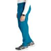 Cherokee Men’s Scrub Pants with 5 Pockets, Zip Fly, and Elastic Waistband for All-Day Comfort – CK131A(Caribbean Blue)