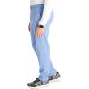 Cherokee Men’s Scrub Pants with 5 Pockets, Zip Fly, and Elastic Waistband for All-Day Comfort – CK131A(Ciel)