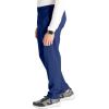 Cherokee Men’s Scrub Pants with 5 Pockets, Zip Fly, and Elastic Waistband for All-Day Comfort – CK131A(Navy)