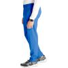 Cherokee Men’s Scrub Pants with 5 Pockets, Zip Fly, and Elastic Waistband for All-Day Comfort – CK131A(Royal)