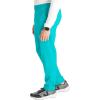 Cherokee Men’s Scrub Pants with 5 Pockets, Zip Fly, and Elastic Waistband for All-Day Comfort – CK131A(Teal Blue)