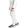 Cherokee Men’s Scrub Pants with 5 Pockets, Zip Fly, and Elastic Waistband for All-Day Comfort – CK131A(White)