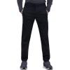 Cherokee Men’s Scrub Set – Modern Fit Polo Shirt WW615 with Natural Rise Jogger WW012(Black)