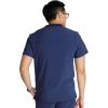 Cherokee Men’s V-Neck Scrub Top Journey with 2 Pockets and Front and Back Yoke Seams and Side Vents – CK824A(Navy)