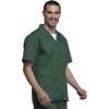 Cherokee Men’s Zip Up Jacket, Traditional Fit Lapel Collar with Half Sleeves 4300(Hunter)