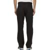 Cherokee Premium Scrub Set for Men Modern Fit V-Neck Top WW690 with Tapered Leg Button Closure & Inside Drawstring Pant WW140(Black)