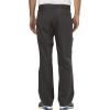 Cherokee Premium Scrub Set for Men Modern Fit V-Neck Top WW690 with Tapered Leg Button Closure & Inside Drawstring Pant WW140(Pewter)