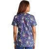 Cherokee Prints Women Scrubs Top V-Neck Print CK652(Koala’s Care)