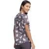 Cherokee Prints Women Scrubs Top V-Neck Print CK652(Toothicorn Magic)