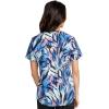 Cherokee Prints Women Scrubs Top V-Neck Print CK662(Wild Abstract)