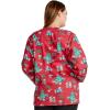 Cherokee Prints Women Warm Up Scrubs Jacket Snap Front CK301(Meowy Christmouse)