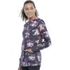 Cherokee Prints Women Warm Up Scrubs Jacket Snap Front CK301(Selfie Care)