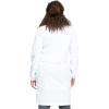 Cherokee Professional Lab Coat for Men and Women Modern fit Button Front Closure with Single Chest Pocket WW306AB(White)